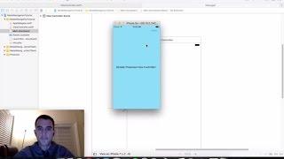 iOS Modal Programmatic Segue Tutorial