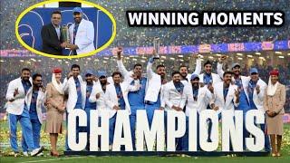 WINNING MOMENTS  Gold medals Coats distribution | Indian team won ICC champions trophy 2025