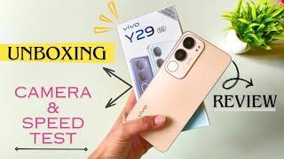 Vivo Y29 5G Unboxing,Camera Test,Setup,Full review and Speed Test