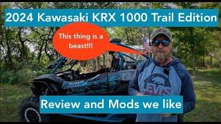 2024 Kawasaki KRX 1000 Trail  | Review and what mods we did to make this the perfect SXS.... For us