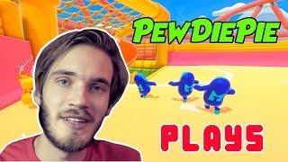 PewDiePie plays Fall Guys | Best moments