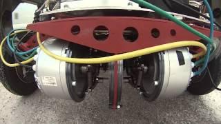 Chain tensioner evaluation video, electric auto rickshaw