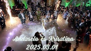Andzselo és Krisztina // Nyítótánc
