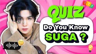 ULTIMATE SUGA BTS QUIZ Only True ARMYs Can Ace This! 