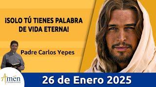 Evangelio De Hoy Domingo 26 de Enero 2025 #PadreCarlosYepes l San  Lucas 1,1-4;4,14-21 l Misa