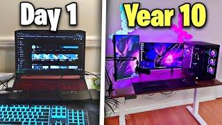 10 Year Gaming Setup Progression… ($200 - $10k)