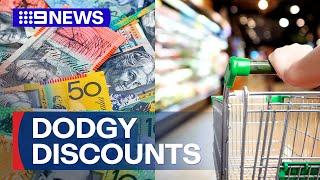 Supermarket savings tactics explained | 9 News Australia