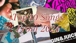 Top 10 Songs From 2024…