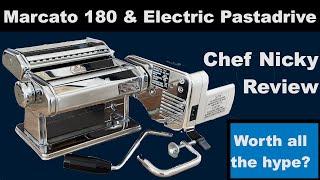 Chef Nicky Morse Reviews a "Top 5 Electric Pasta Maker | The Marcato Atlas 180 & PASTADRIVE!"