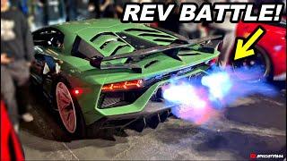 Ultimate Millionaire Supercar Rev Battle! Aventador SVJ vs C8 Z06 vs GTR vs E30 M3 vs 720S