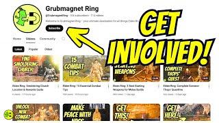 Elden Ring New Channel! Find New Guides on Grubmagnet Ring