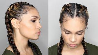 Natural Hair: Easy Boxer Braids Tutorial