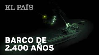 Arqueólogos encuentran en el mar Negro un barco INTACTO de 2.400 años