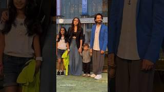 Nakuul Mehta & Wife Jankee with Son Sufi at NMACC