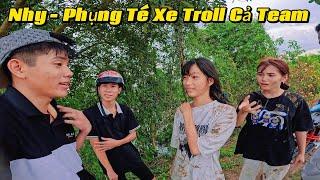 Thịnh Ken TV | Nhy - Phụng Té Xe Nặng Troll Cả Team | Cảm Xúc Khó Tả