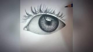 eye drawing by Yehuda elmaliach