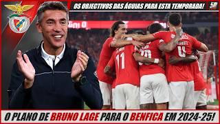  O plano e os objectivos de Bruno Lage para o Benfica 2024-2025! 