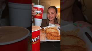 Have you tried the cup of canes sauce?️ #raisingcanes #fypシ゚viral #mukbang #asmrfood #canessauce