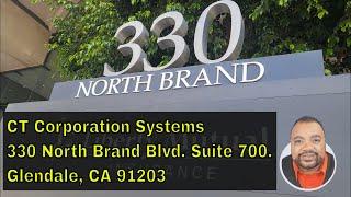 Los Angeles Process Server we serve legal document to CT Corporation in Glendale.