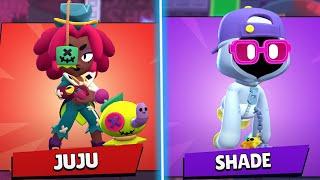 Brawl Talk  2 YENİ KARAKTER JUJU ve SHADE ! ÜCRETSİZ EDGAR Mortis KOSTÜMLERİ VEE - Brawl Stars