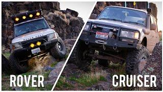 Land Rover on 37's / Land Cruiser on 37's Hit The Rocks!