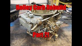 How to Rebuild A Holley Carb, part 2. Assembling the carburetor.