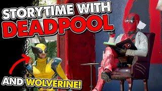 Story Time With Deadpool and Wolverine at Disney California Adventure