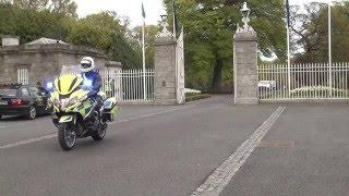 Taoiseach Enda Kenny Leaves Áras an Uachtaráin After Receiving Seal of Office