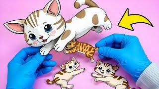Epic Paper Crafts Adventure! ‍️ Rescue Kitties & Set Sail with DIY Fun!