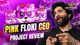 Pink Floki CEO Project Review 2023: Reflection token with HOLDER Rewards + 0% Buy Fees