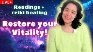 Restore your Vitality!  Reiki Healing, Readings, Cozy Old Soul Talks #channeling