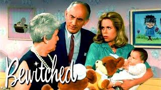 Baby Tabitha Chooses Her Favorite Teddy Bear  | Bewitched