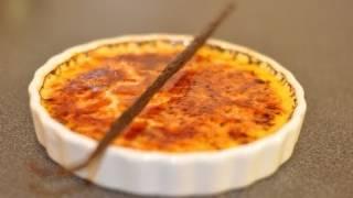 Recette de la crème brûlée à la vanille par HervéCuisine