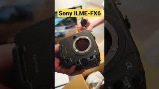 Sony ILME-FX6 Hands-on！#shorts #sony #camera #professional #cinema