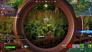 They shot at me and then tried to hide in the corn.. lol #fortnite #shorts