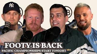 Pacific Championships kick off tonight w/ James Graham, Sandor Earl and Matty the Waterboy