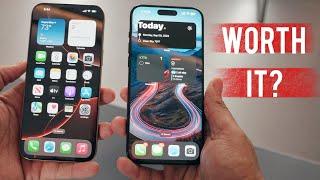 iPhone 16 Pro vs iPhone 15 Pro Hands-on // Is it worth the upgrade?