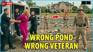HOA Drained My Villa Pond While I Was on Duty in Gaza — But I Showed Up Unexpectedly With the Sherif