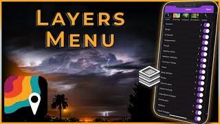 Layers Menu | MyRadar Tutorial