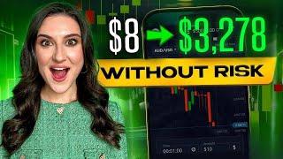 FOREX FOR BEGINNERS | I TURN $8 INTO $3,278 IN 9 MINUTES