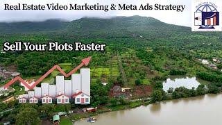 Sell your plots faster | Real estate video marketing & meta ads strategy #realestatesales #plotting