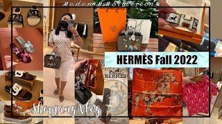 HERMÈS SHOPPING VLOG W/ PRICES | FALL 2022 COLLECTION *NEW COLOR 2022* | ℳ𝒶𝒹𝒶𝓂 ℳ.ℳ 