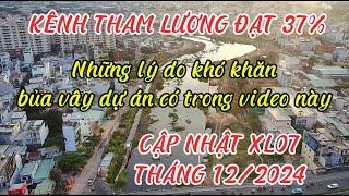 Tiến độ Kênh Tham Lương đạt 37% những lý do khó khăn có trong video này cập nhật XL07 tháng 12/2024