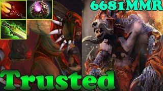 Dota 2 - Trusted 6681 MMR Plays Bloodseeker And Ursa - Ranked Match Gameplay!