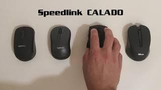 Silent mouse test / demo (Logitech M220, Speedlink CALADO, Trust Mydo)