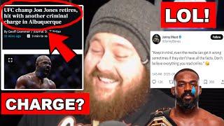 The MMA Guru LAUGHS At Jon Jones NEW CHARGES Released After RETIREMENT? ABSOLUTE CLOWN!
