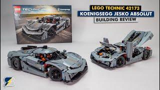 Best $50 LEGO Technic car - 42173 Koenigsegg Jesko Absolut detailed building review
