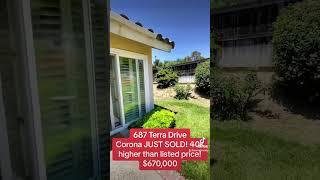 Corona Hills Just Sold!  #homebuying #houshunting #realestate #realestateagent
