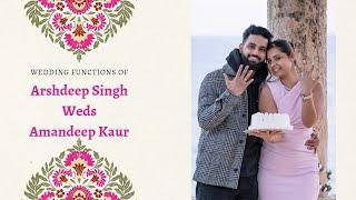 Wedding Functions || Arshdeep Singh Weds Amandeep Kaur || Happy Studio Jalalpur Mob: 98729-06025.