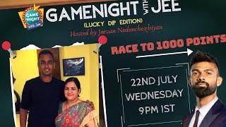 Gamenight with Jee Episode 12: Team Mom Rocks Son Shocks (Mukund Sasikumar& Revathi Sasikumar)